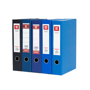 Office Supplies Pvc File Box Plastic File Box Folder Bill Box Information Storage Box Financial Voucher Box