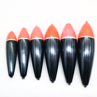 Foreign trade tung wood float far cast eye-catching Zhongji fishing float sea pole eye-catching far cast float big object big head sea fishing