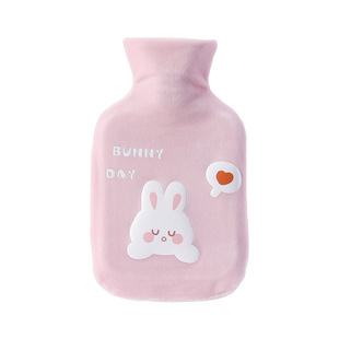 Winter warm cute hot water bag 350ml water injection hot water bag warm belly warm handbag water warm hand treasure wholesale