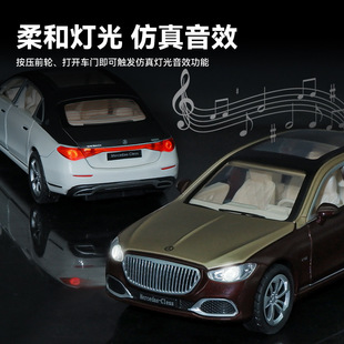 1:32 Big Benbach Maybach S680 модель автомобиля имитация сплава роскошный автомобиль для детей игрушечный автомобиль Коллекция украшение для мальчиков