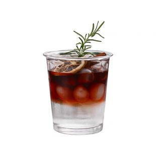 Cold Extract Latte Coffee Cup South Korea Ins Style Flip Transparent Glass Water Cup Breakfast Cup Cold Drink Cup Milk Cup