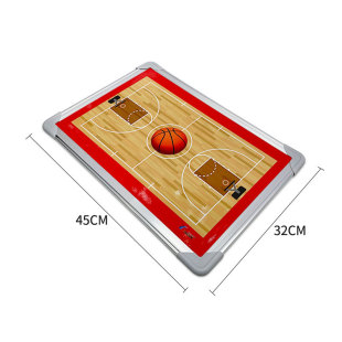 Handheld basketball tactical board portable football tactical board competition training coach Board explanation board basketball training equipment