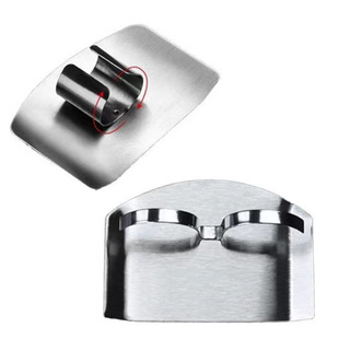Stainless Steel Kitchen Multifunctional Finger Guard Anti-cutting Hand Artifact Cutting Hand Guard Finger Protective Cover Finger Guard