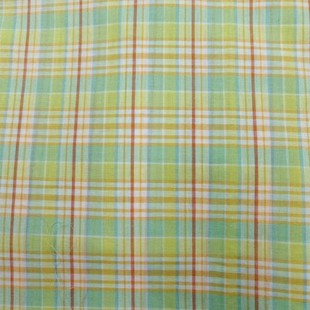 Spot Cotton Soft Yarn-Dyed Plaid Fabric Spring & Fall Women's Dress Children's Clothing Pajamas Shirt Plaid Fabric