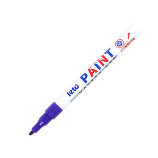Le Tu Paint Pen Marker Pen Waterproof Oil-proof Tire Industrial No Fading No Erasable No Fading Oil Paint Pen