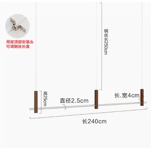 Clothing Store Display Rack Wall Floor Clothes Hanging Rod Solid Wooden Column Women's Clothing Store Shelf Children's Clothing Store Display Shelf
