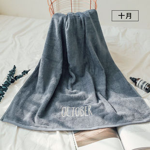 Super Absorbent Bath Towel Cotton Thickened Student Korean Style Couple Soft Adult Men and Women suit Wholesale Personality