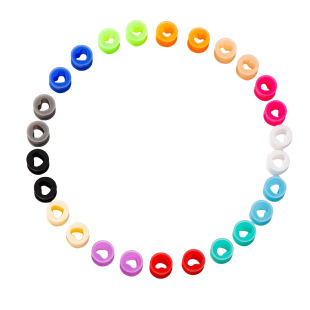 Inner contour heart silicone hollow auricle fashion basic simple wind ear expander cross-border e-commerce hot sale