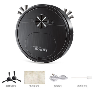 Cross-border sweeping robot full-automatic suction and sweep all-in-one machine USB charging smart home wireless vacuum cleaner