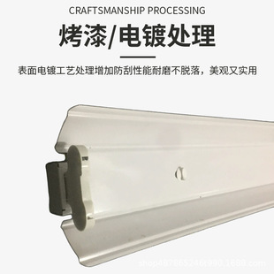 T8LED fluorescent lamp double branch with cover engineering workshop 90cmT8 double branch with cover lamp holder waterproof and dustproof lamp cover