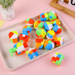 Luban lock wholesale development intelligence adult decompression unlock fruit Luban lock suit assembled toys children's suit