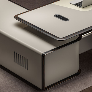 Boss Table Light Luxury High Sense President's Desk Leadership Office Desk Single Computer Desk Office Furniture