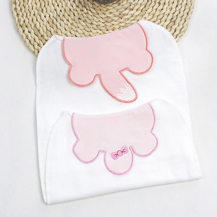 Keaitao children's sweat towel kindergarten sweat towel pure cotton embroidered breathable sweat pad back towel pure cotton sweat towel