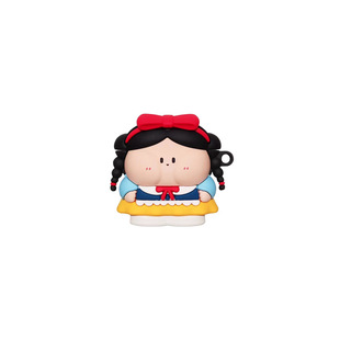 Cartoon Three-Dimensional Snow White iPhone14Plus/13 for 12 Apple 15PROMAX Drop-Resistant Mobile Phone Case