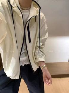 2025 Spring Coat Women's New Hooded Jacket Jacket Loose Casual All-match Solid Color Coat Korean Top