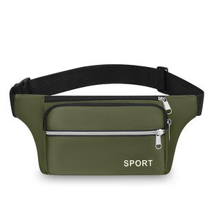 Men's Outdoor Running Waist Bag Student Sports Personal Mobile Phone Bag Women's Youth Fashion Stall Business Cashier Bag