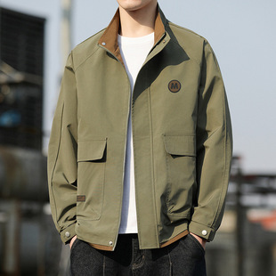 Men's Crock Jacket Casual Jacket Windproof Charge Clothes All-match Crock Autumn Outdoor Hooded Jacket Men's Explosions