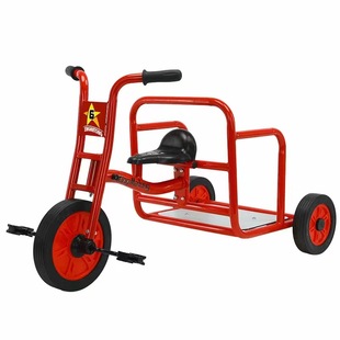 Kindergarten Tricycle Storage Rack Amusement Park with Bucket Kidsren's Bicycle Kidsren Preschool Education Toy Car School