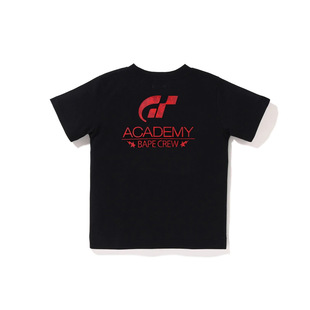 BEII & BAPE X GT приливная детская машина гоночная совместная обезьяна с короткими рукавами 230G двойная пряжа хлопковая футболка родитель-ребенок