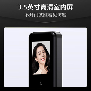 Deschmann Q2Fv Palm Vein Smart Lock 3D Face Recognition Fingerprint Lock Password Lock Home Anti-Theft Door Digital Lock