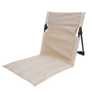 Wholesale in stock Cross-border Amazon Outdoor Folding Beach Garden Recliner Portable Folding Chair Floor Mat Lawn Chair