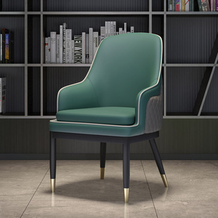 Nordic Light Luxury Sales Office Negotiation Chair Office Reception Chair Leisure Area Backrest Chair Cafe Dining Chair Bentley Chair