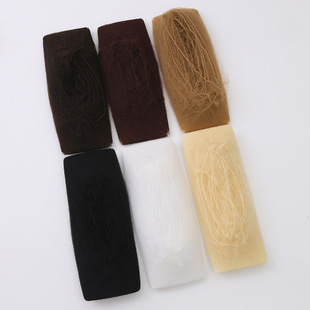 Cross-border Amazon temu Xiyin Invisible Hair Net Disposable Net Catering Cap Vacuum Packaging Disc Hair Net Pocket Hair Sleeve