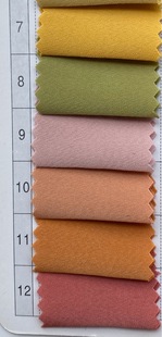 Factory Direct Supply Chiffon Fabric Fashion Cloth Sour Velvet Fashion Plain Retro Modern Plain Red Dyed Fabric