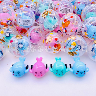 50MM Gashapon Burger Astronaut Dinosaur Seal Bell Top Yo-Yo Tank Doll Egg Toy