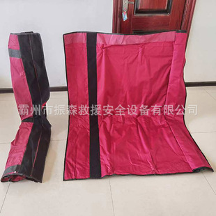 Folding underground garage waterproof baffle L-shaped flood control baffle canvas baffle telescopic flood control baffle