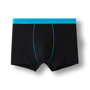 Plus Large Cotton Boxers plus size Men's Underwear Men's Fashion Mid-Waist Loose Breathable Foreign Trade Corner Trousers