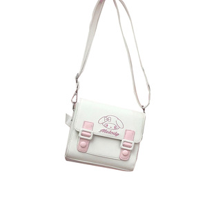 r original Japanese style cute all-match Square pu Yugui dog coolomi messenger bag soft girl student Japanese and Korean shoulder bag