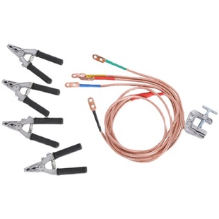 Personal Security Wire / Low Voltage Ground Wire / Carry Type Short Circuit Ground Wire, 0.4kv Ground Wire Clamp Protection Resistance