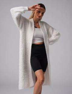 2024 autumn and winter imitation mink velvet knitted cardigan women's loose long lazy cross-border sweater coat women