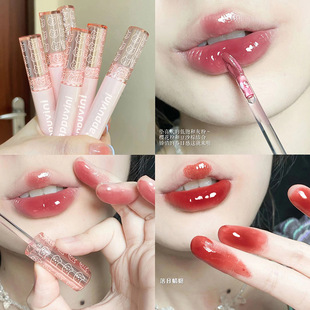 Cappa Winnie CP74 Bubble Lip Glaze Mirror Glass Lip Glaze Women's Lipstick Cheap Student Milk Tea Lip Gloss