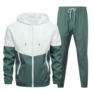 Men's Casual suit 2024 Autumn Men's Jacket suit Sports Youth Fashion Handsome Fashion Brand Men's Wear