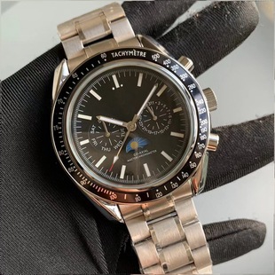 Speedmaster Multifunctional Timing Anti-scratch Wear-resistant Fully-automatic Mechanical Male Waterproof Luminous Watch Drop Shipping