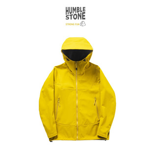 HUMBLE STONE STONE Outdoor Three-proof Soft Shell Hooded Jacket Couple Jacket HS-24188