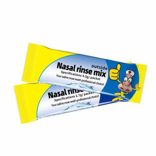 No trademark nasal washing salt is suitable for all kinds of nasal washing bottles 4.5g and 2.7g mineral salt non-sea salt