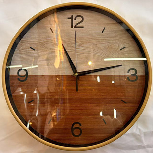 Wall Clock Children's Clock Hanging Living Room Home Wall Internet Red Clock Fashion Room Decorative Watch Punch-Free Manufacturers