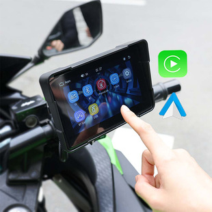 Motorcycle locomotive riding 5 inch wireless carplay navigator mp5 player portable PND
