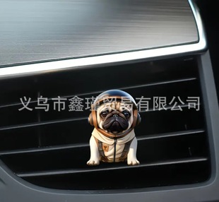 Foreign trade cross-border sweater kitten finished product ventilation clip car decoration aromatherapy cute acrylic waterproof decoration