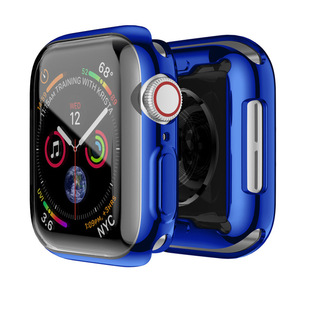 Применимо к яблочному комплексному гальваническому футляру Apple Watch 8/7/SE/6/5/4/321TPU, устойчивый к падению мягкий чехол