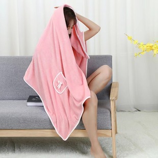 Factory spot wholesale changeable bath skirt coral fleece soft absorbent household wearable bath towel female adult suspender bath skirt