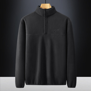 2024 autumn and winter new double full fleece coat warm anti-wrinkle wear-resistant casual versatile daily soft and comfortable