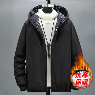 Winter new cotton-padded jacket men's short cotton-padded coat youth Korean style loose casual hooded thickened fashion brand coat men's clothing