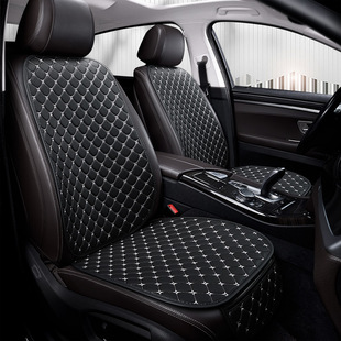 Car Four Seasons universal cushion small square cushion front and auxiliary driving rear row small waist 5-seat leather seat cushion foreign trade factory for cross-border