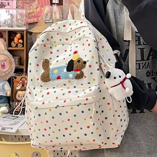 Cross-border Schoolbag ns-style High-face Value Niche College-style Backpack Large-capacity Simple All-match Backpack for College Students