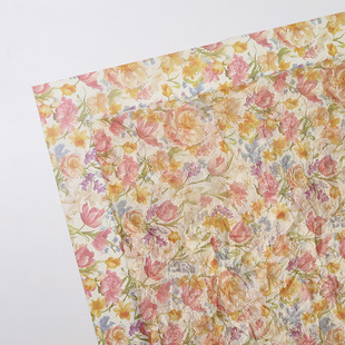 Valentine's Day 520 Printed Sydney Paper Flower Packaging Bouquet Wrapping Flower Paper High-Value Gift Packaging Floral Materials
