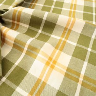 32 cotton yarn-dyed fashion women's clothing plaid in stock casual plaid fabric